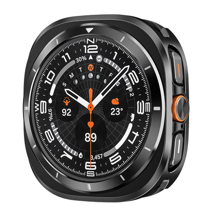 Premium Titanium Alloy Protective Case for Samsung Galaxy Watch Ultra 47mm - Rugged Military Grade Bumper