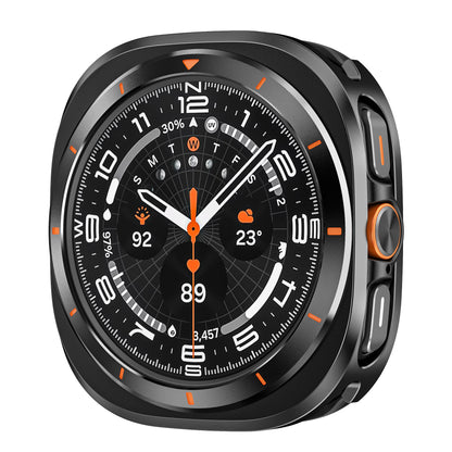 Premium Titanium Alloy Protective Case for Samsung Galaxy Watch Ultra 47mm - Rugged Military Grade Bumper