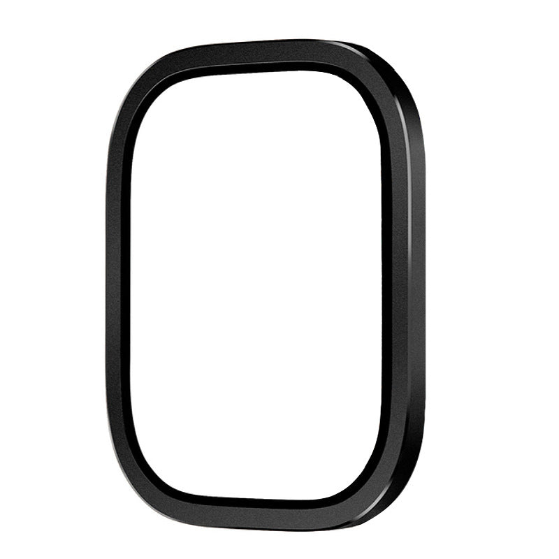 Aluminum Alloy Frame Tempered Film For Apple Watch Black 49mm (ULTRA) Dewell X