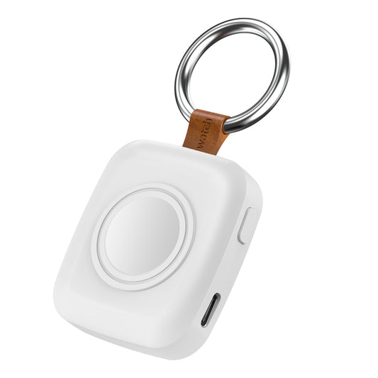 Portable Smartwatch Charger | 1200mAh Keychain Power Bank | Wireless Travel Charging Companion Dewell X