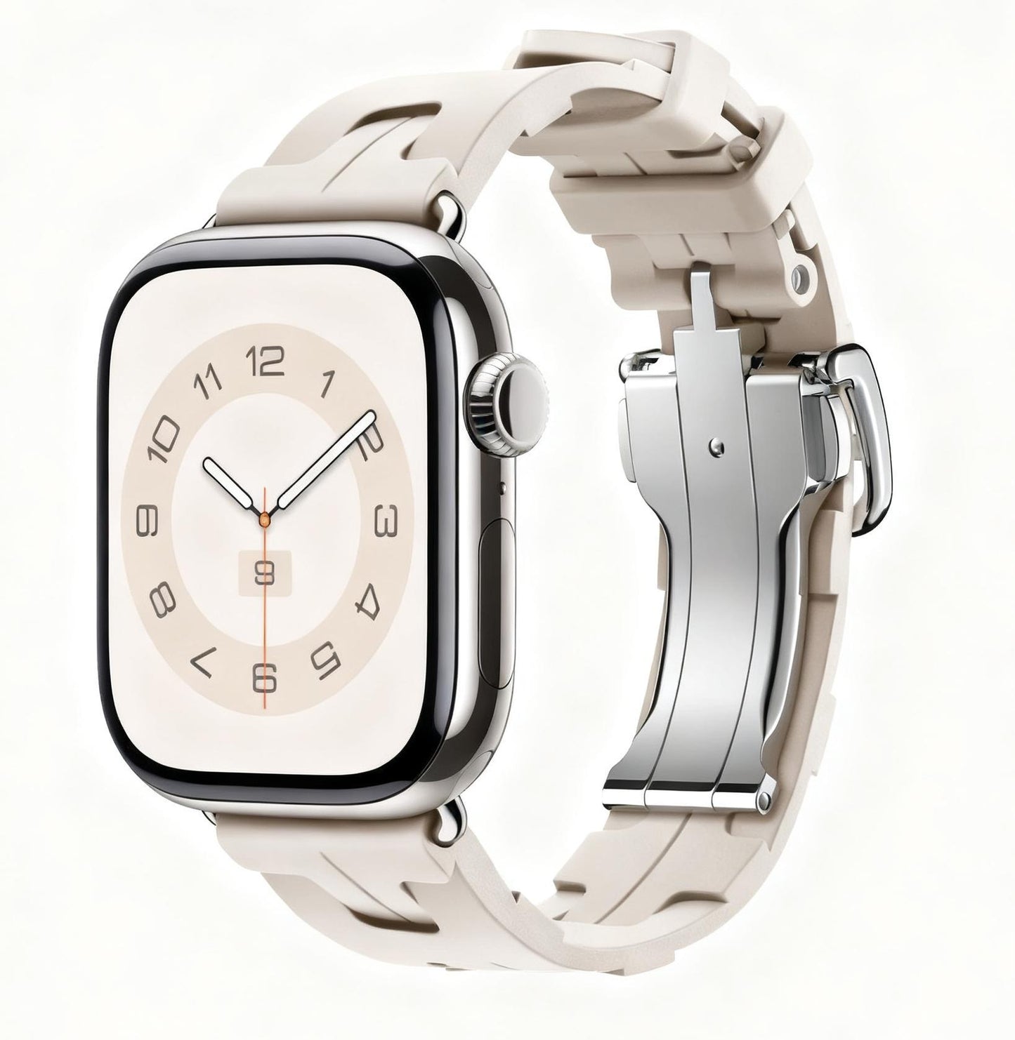 Titanium FKM Fluororubber Sport Band for Apple Watch– Premium Durable Strap Dewell X