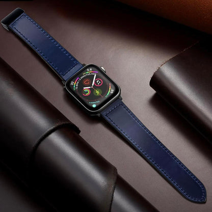 New Magnetic Leather Band for Apple Watch Dewell X