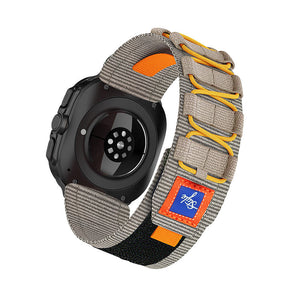 Nylon Band For Galaxy Watch 7 Ultra/8 Ultra Gray Galaxy 7 Ultra 8 Ultra Dewell X