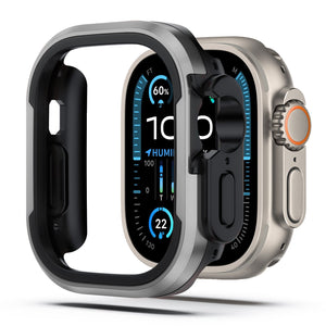 Rugged Case For Apple Watch Grey Dewell X