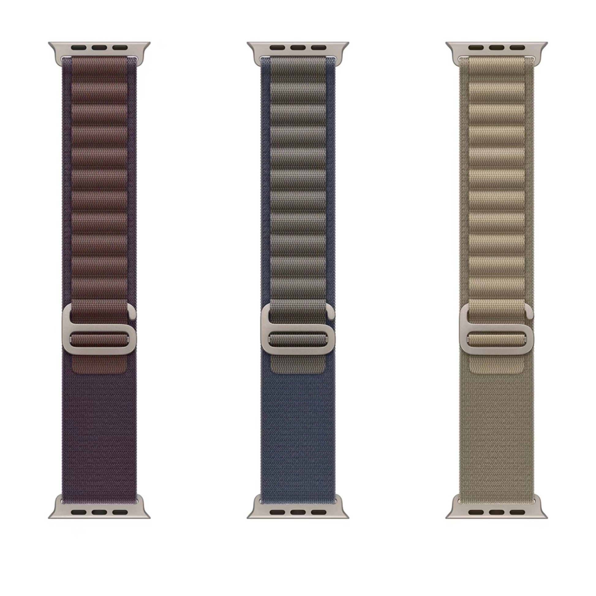 Stretch Alpine Loop Band for Apple Watch – Nylon D-Hook Strap - Dewell X
